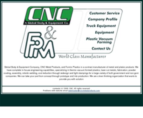 CNC, A Global Body & Equipment Company 